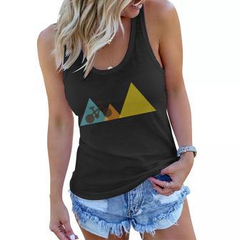 Bike Mountain Simple Logo Women Flowy Tank - Monsterry DE