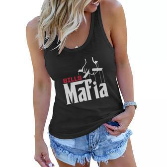 Bills Mafia Godfather Women Flowy Tank - Monsterry CA
