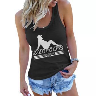 Body By Bbq Vintage Meat Church Tshirt Women Flowy Tank - Monsterry UK