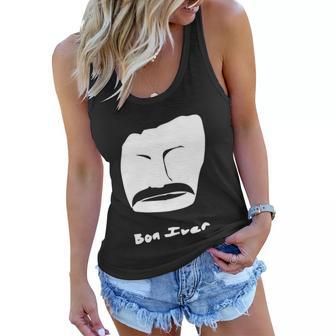 Bon Iver Face Women Flowy Tank - Monsterry AU