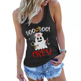 Boo Boo Crew Funny Cute Halloween Women Flowy Tank - Monsterry CA