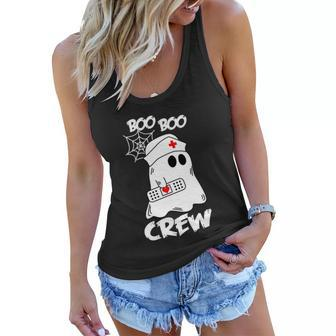 Boo Boo Crew Halloween Quote V3 Women Flowy Tank - Monsterry AU