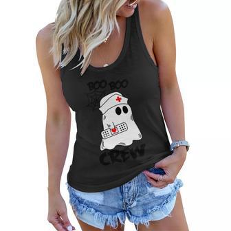 Boo Boo Crew Halloween Quote V4 Women Flowy Tank - Monsterry