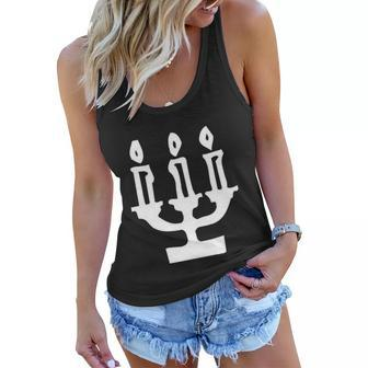 Candelabra Candles Gift Graphic Design Printed Casual Daily Basic Women Flowy Tank - Thegiftio UK