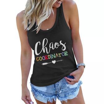 Chaos Coordinator Gift For A Mischief Ager Gift Women Flowy Tank - Monsterry DE