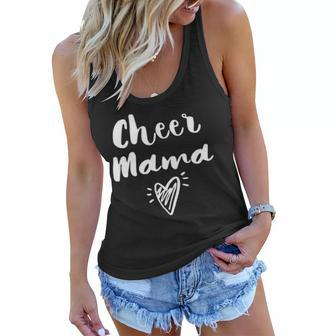 Cheerleader Mom Gifts- Womens Cheer Team Mother- Cheer Mom Pullover Women Flowy Tank | Mazezy