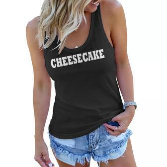 Cheesecake Food Halloween Costume Party Cute Funny T Women Flowy Tank - Seseable