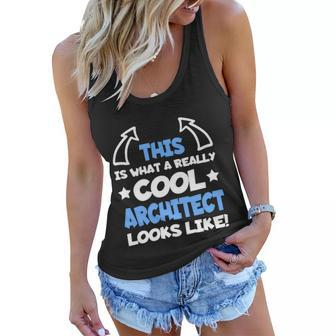 Cool Architect Architects Architecture Student Funny Saying Gift Graphic Design Printed Casual Daily Basic Women Flowy Tank - Thegiftio UK