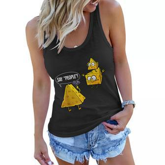 Cool Photography Cheese Photographer Funny Women Flowy Tank - Monsterry UK