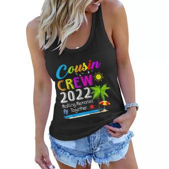 Cousin Crew 2022 Family Reunion Making Memories Together Women Flowy Tank - Monsterry UK