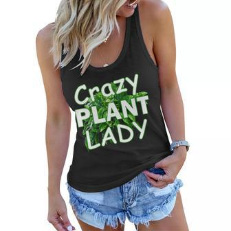 Crazy Plant Lady V2 Women Flowy Tank - Monsterry CA