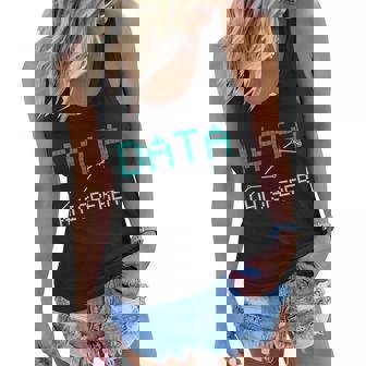 Data Science Psychology Computer Mathematics Statistics Graphic Design Printed Casual Daily Basic Women Flowy Tank - Thegiftio