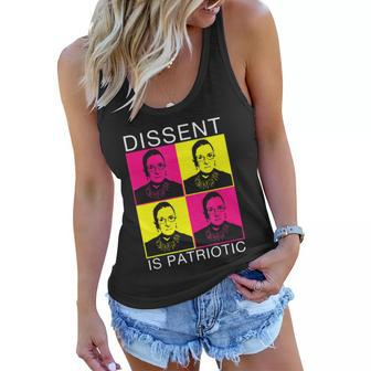 Dissent Is Patriotic Reproductive Rights Feminist Rights Women Flowy Tank - Monsterry UK