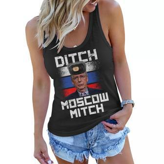 Ditch Moscow Mitch Mcconnell Women Flowy Tank - Monsterry AU