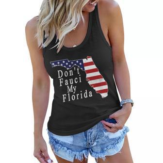 Dont Fauci My Florida Women Flowy Tank - Monsterry UK