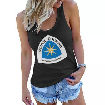 Double Sided North Country Trail Women Flowy Tank - Thegiftio UK