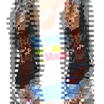 Drinko De Mayo Funny Cinco De Mayo Women Flowy Tank - Thegiftio