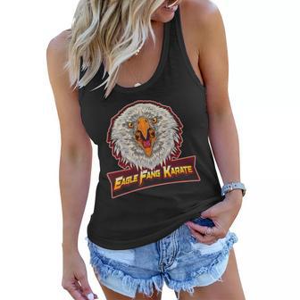 Eagle Fang Karate Fan Women Flowy Tank - Monsterry