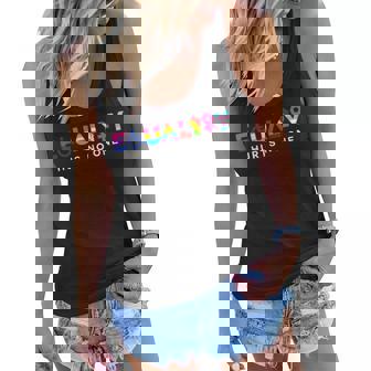 Equality Hurts No One Lgbt Black Disabled Women Right Kind Women Flowy Tank - Thegiftio