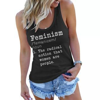 Feminism Definition Tshirt Women Flowy Tank - Monsterry AU