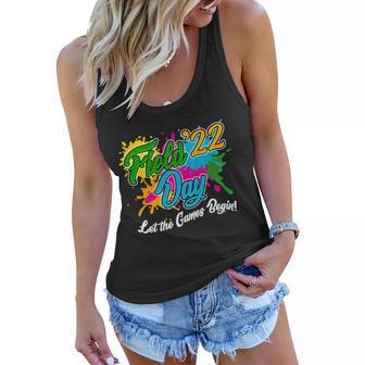 Field Day 2022 Let The Games Begin Tshirt Women Flowy Tank - Monsterry