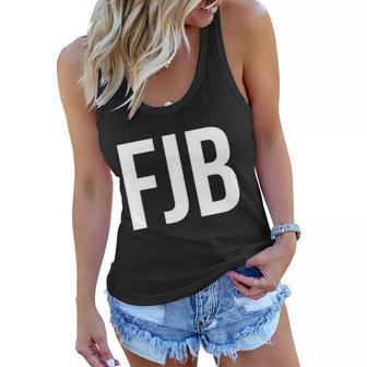 Fjb Simple Logo FCk Joe Biden Tshirt Women Flowy Tank - Monsterry DE