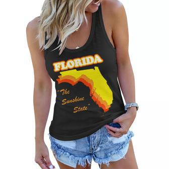 Florida The Sunshine State Women Flowy Tank - Monsterry CA