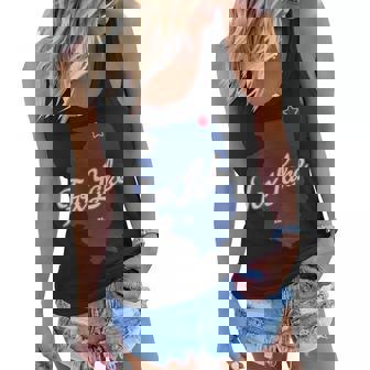 Fox Lake Illinois Il Map Women Flowy Tank - Thegiftio