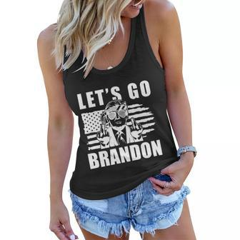 Funny Anti Biden Fjb Lets Go Brandon Funny Meme Women Flowy Tank - Monsterry CA