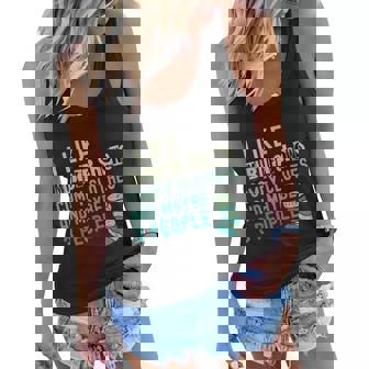 Funny I Like Murder Shows Comfy Clothes And Maybe 3 People Graphic Design Printed Casual Daily Basic Women Flowy Tank - Thegiftio