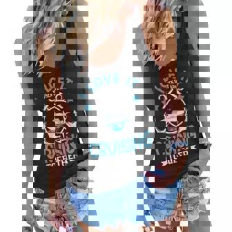 Funny I Love It When We Are Cruising Together Cruise Ship Women Flowy Tank - Thegiftio