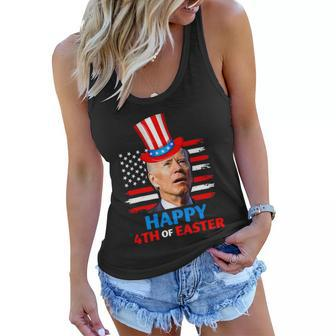 Funny Joe Biden Happy 4Th Of Easter Confused 4Th Of July V3 Women Flowy Tank - Monsterry AU