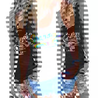 Funny Tie-Dye Grandma Loading Est2022 New Grandma Women Flowy Tank - Thegiftio