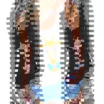 Giraffe Transgender Sunglasses Lgbt Trans Pride Graphic Design Printed Casual Daily Basic Women Flowy Tank - Thegiftio