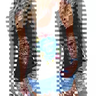 Graffiti Gorilla Face Graphic Design Printed Casual Daily Basic Women Flowy Tank - Thegiftio