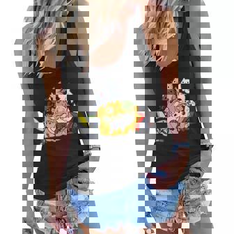 Halloween Cats Anime Cat Kawaii Neko Pumpkin Cat Lover Halloween Graphic Design Printed Casual Daily Basic Women Flowy Tank - Thegiftio