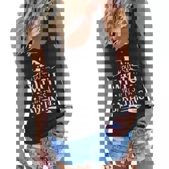 Halloween Witch You Say Witch Like Its A Bad Thing Women Flowy Tank - Seseable