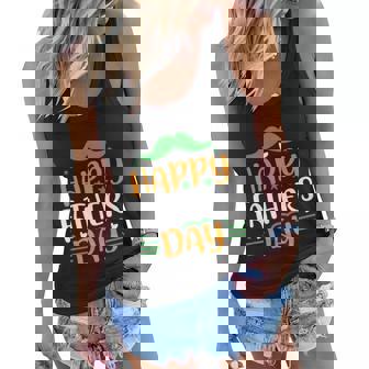 Happy Fathers Day Best Dads Designs Cute Dad Quotes Graphic Design Printed Casual Daily Basic Women Flowy Tank - Thegiftio