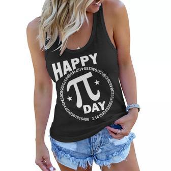 Happy Pi Day Numbers Tshirt Women Flowy Tank - Monsterry