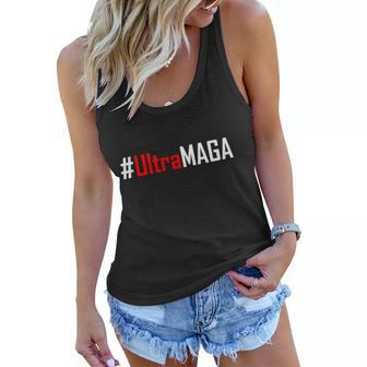 Hashtag Ultra Maga Usa United States Of America Women Flowy Tank - Monsterry