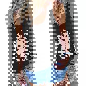 Hitch Hikers Hobos Travelling Gift Graphic Design Printed Casual Daily Basic Women Flowy Tank - Thegiftio