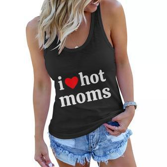 I Love Hot Moms V2 Women Flowy Tank - Monsterry