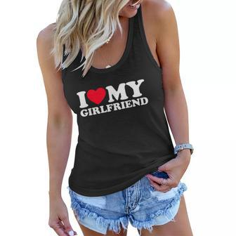 I Love My Girlfriend Shirt I Heart My Girlfriend Shirt Gf V2 Women Flowy Tank - Monsterry DE