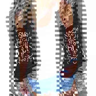 I Speak My Mind Because It Hurts To Bite My Tongue V2 Women Flowy Tank - Thegiftio