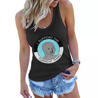 I Support The Current Thing V3 Women Flowy Tank - Monsterry CA