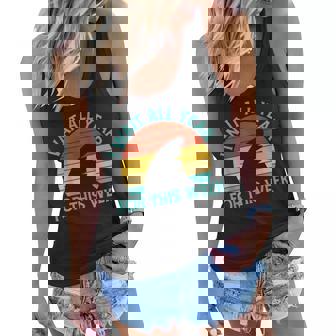 I Wait All Year For This Week - Funny Marine Shark Lover Women Flowy Tank - Thegiftio