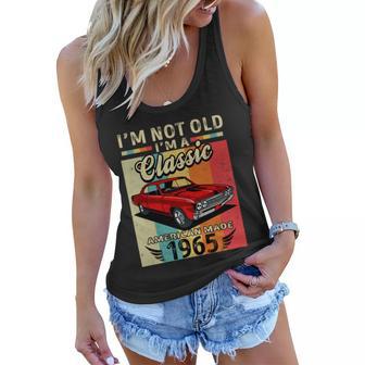 Im Not Old Im A Classic American Made 1965 Retro Birthday Gift Women Flowy Tank - Thegiftio UK