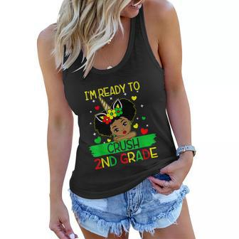Im Ready To Crush 2Nd Grade Funny Back To School Women Flowy Tank - Monsterry