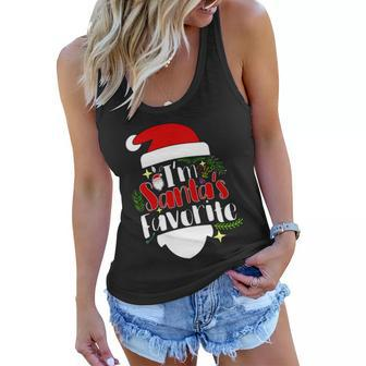 Im Santas Favorite Christmas Tshirt Women Flowy Tank - Monsterry CA