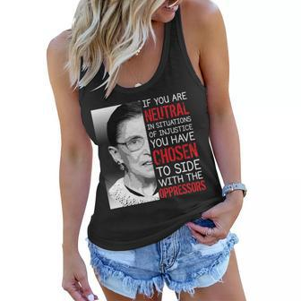 Injustice Ruth Bader Ginsburg Notorious Rbg Quote Women Flowy Tank - Monsterry DE